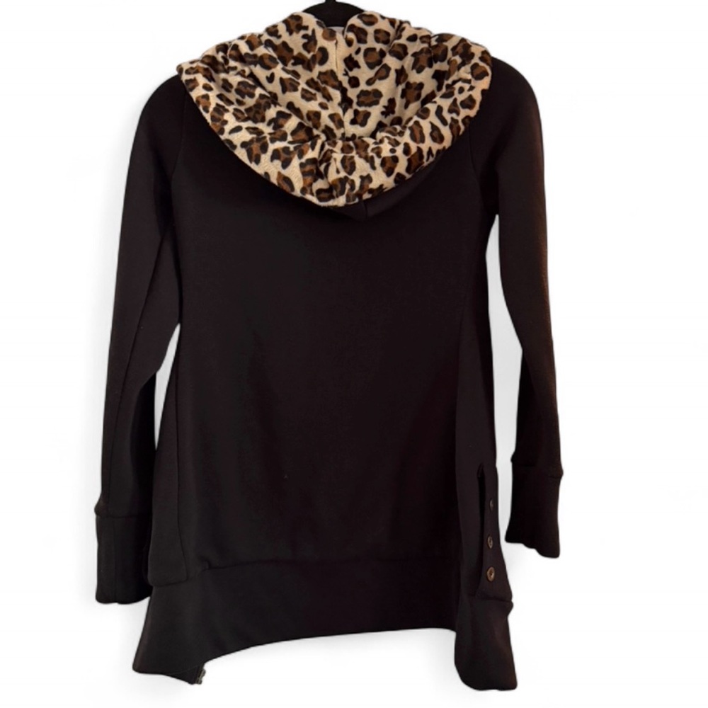 5/$15 - Kulun Women’s Black Zip Jacket - Picture 4 of 5